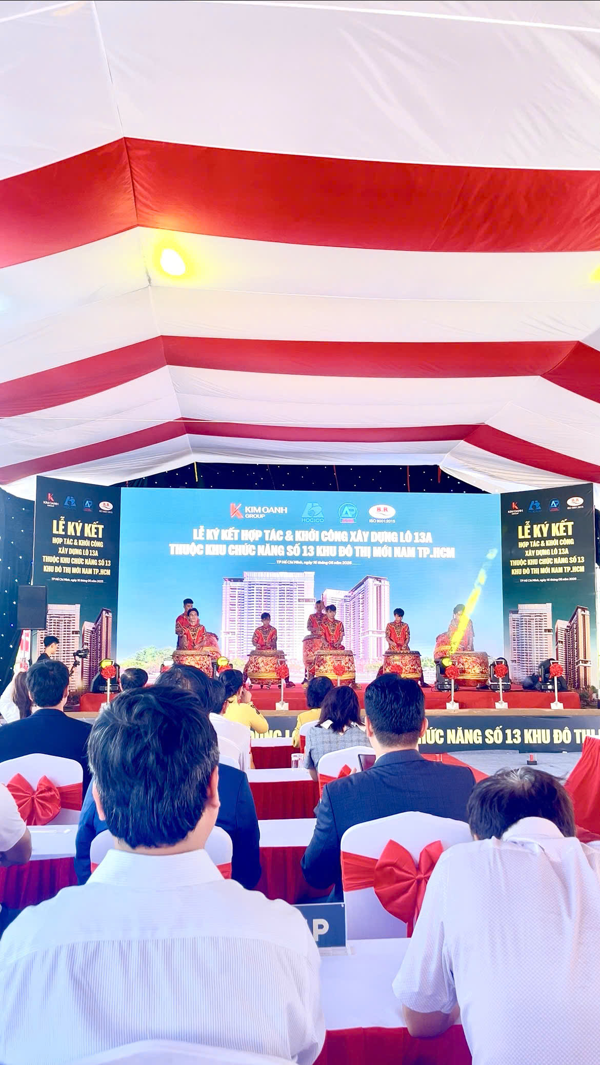 Lễ ký kết hợp tác và khởi công xây dựng lô 13A, Khu đô thị mới Nam Tp. HCM