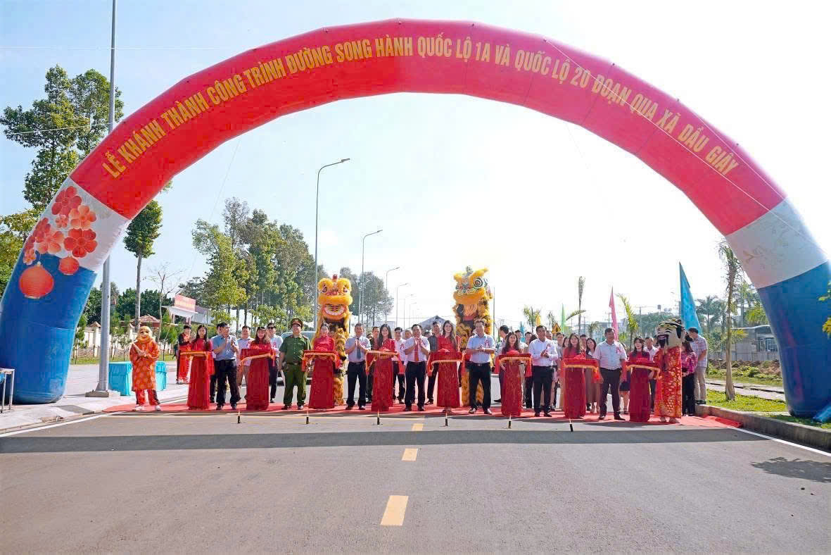 đường song hành ql1a & ql20 khánh thành: dầu giây thay đổi gì?