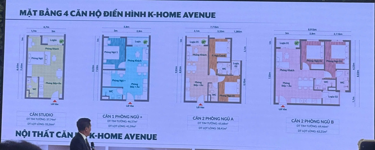 Cần bán căn studio 37 m2 dự án k home avenue nhơn trạch